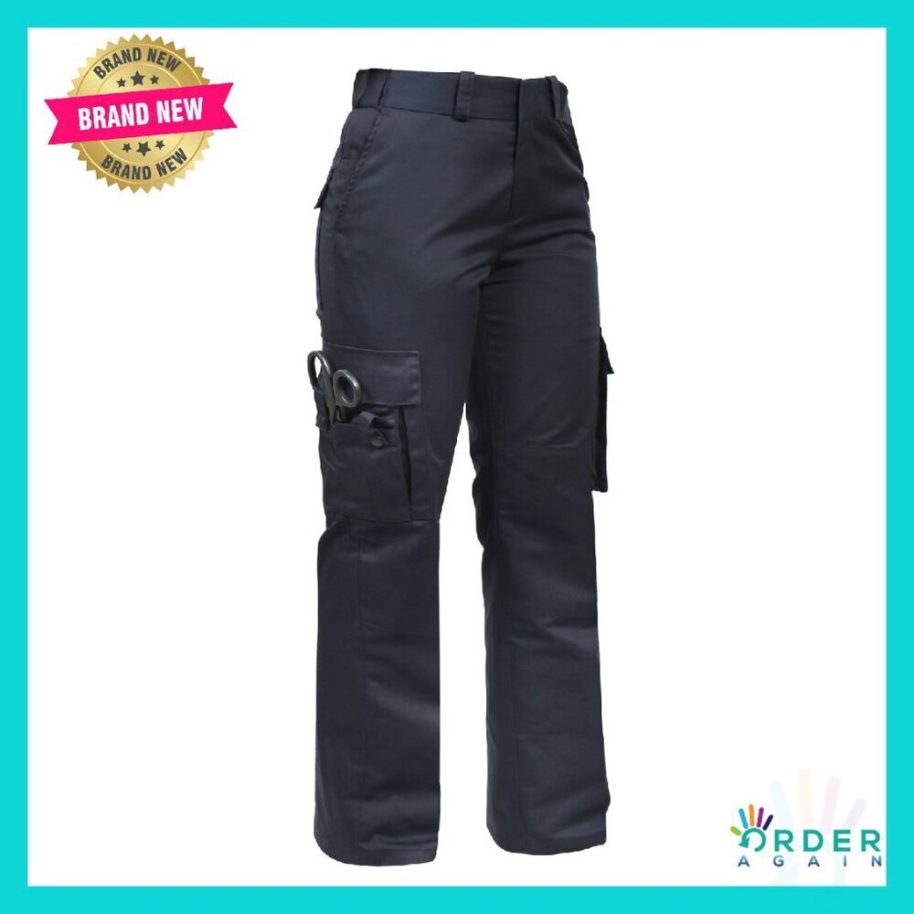 Durable EMT Cargo Pants Tactical Workwear Reinforced Knees Nine Pockets